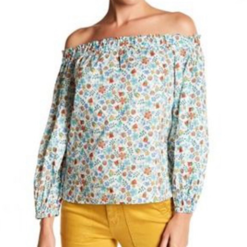 J. Crew Liberty Art Fabrics Blouse
